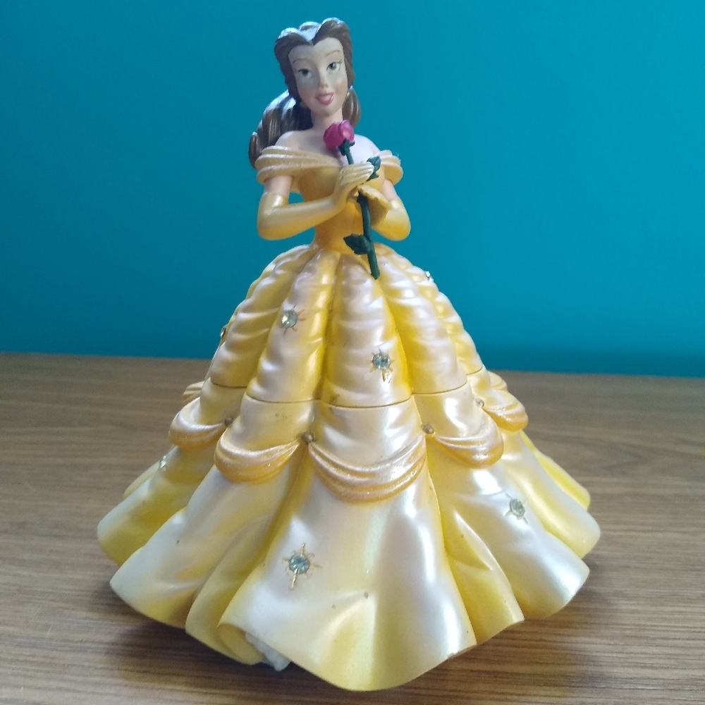 Belle Ceramic Trinket Figurine